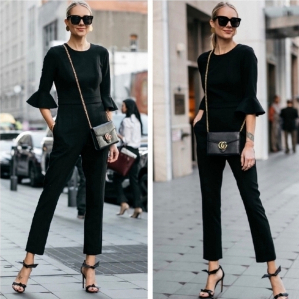Black Halo Brooklyn Jumpsuit - Size 4